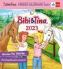 Bibi & Tina: Pferde-Kalender 2023: Woche für Woche Pferdespaß und Lernrätsel, 1./2. Klasse (Bibi und Tina)