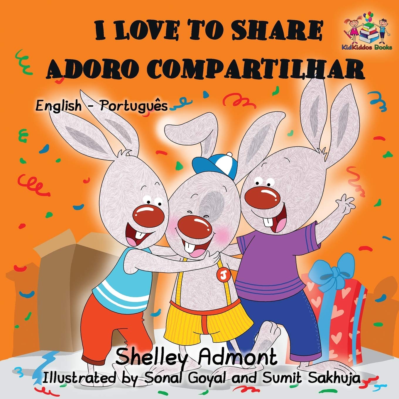 I Love to Share: English Portuguese: English Portuguese Bilingual Children's Book (English Portuguese Bilingual Collection, Band 6)