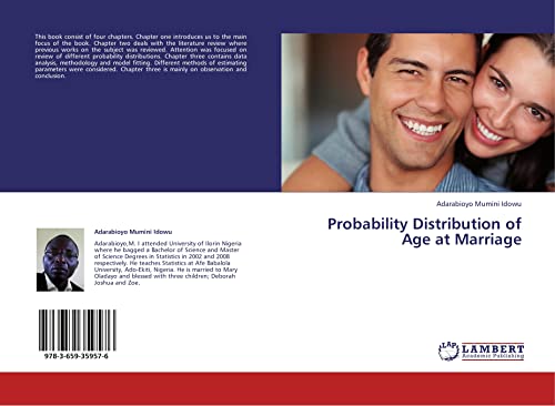 Probability Distribution of Age at Marriage