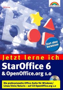 Jetzt lerne ich StarOffice 6 & OpenOffice.org 1.0 . Die professionelle Office-Suite für von Ute Hertzog | Buch | Zustand sehr gut