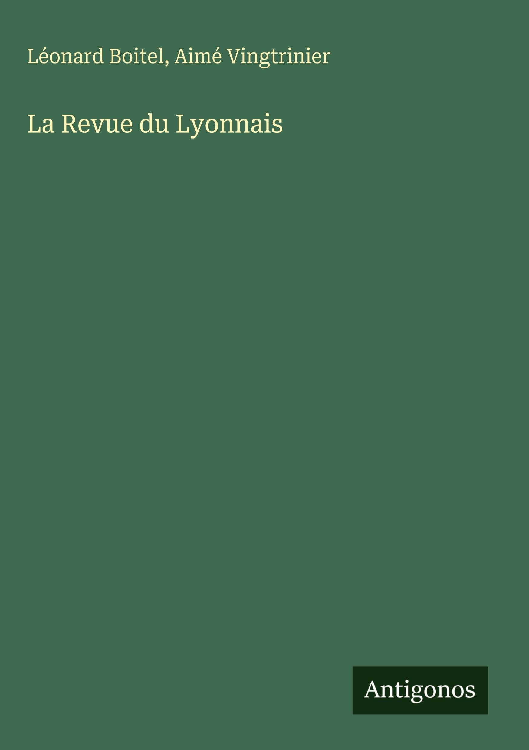 La Revue du Lyonnais