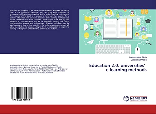 Education 2.0: universities' e-learning methods