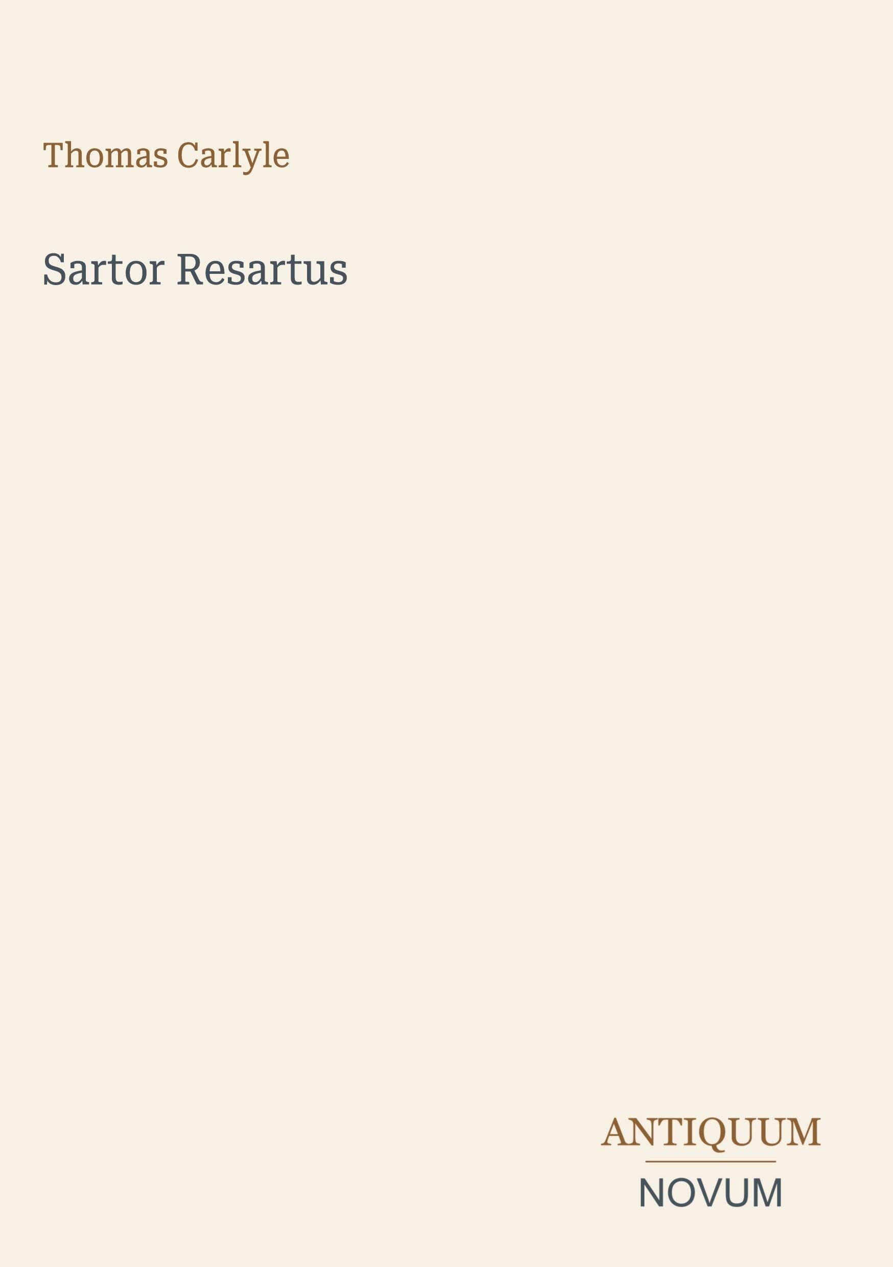 Sartor Resartus