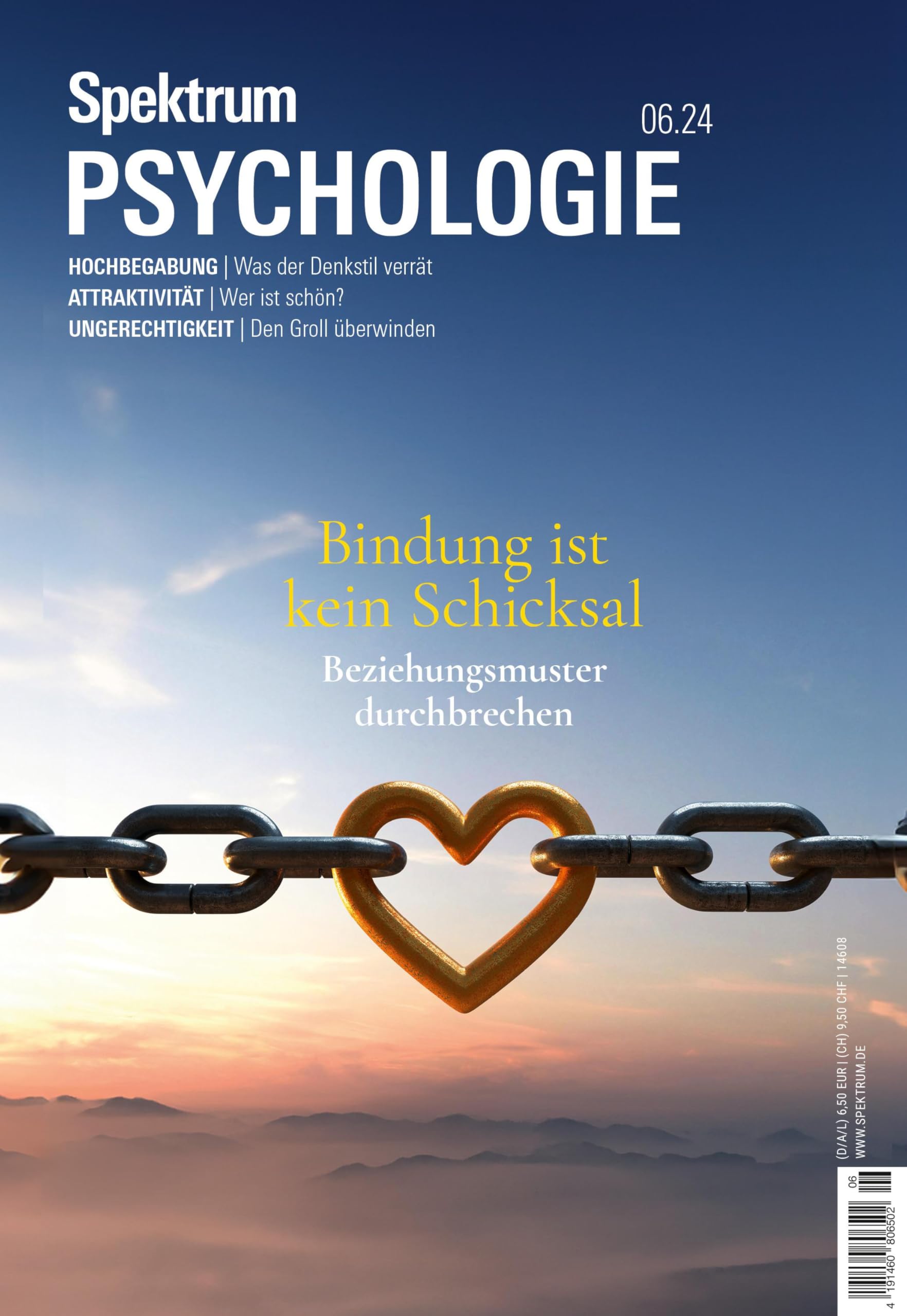 Spektrum Psychologie 6/2024 - Bindung ist kein Schicksal: Beziehungsmuster durchbrechen