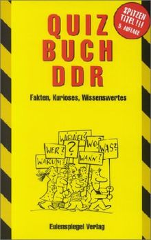 QUIZBUCH DDR. Fakten, Kurioses, Wissenswertes | Buch | Zustand gut