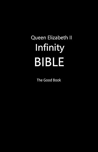 Volunteer Editors Queen Elizabeth Ii Infinity Bible (Black Cover)