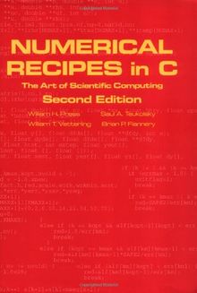 Numerical Recipes in C book set: Numerical recipes in C. The art of scientific computing