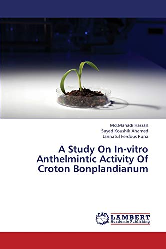 A Study On In-vitro Anthelmintic Activity Of Croton Bonplandianum