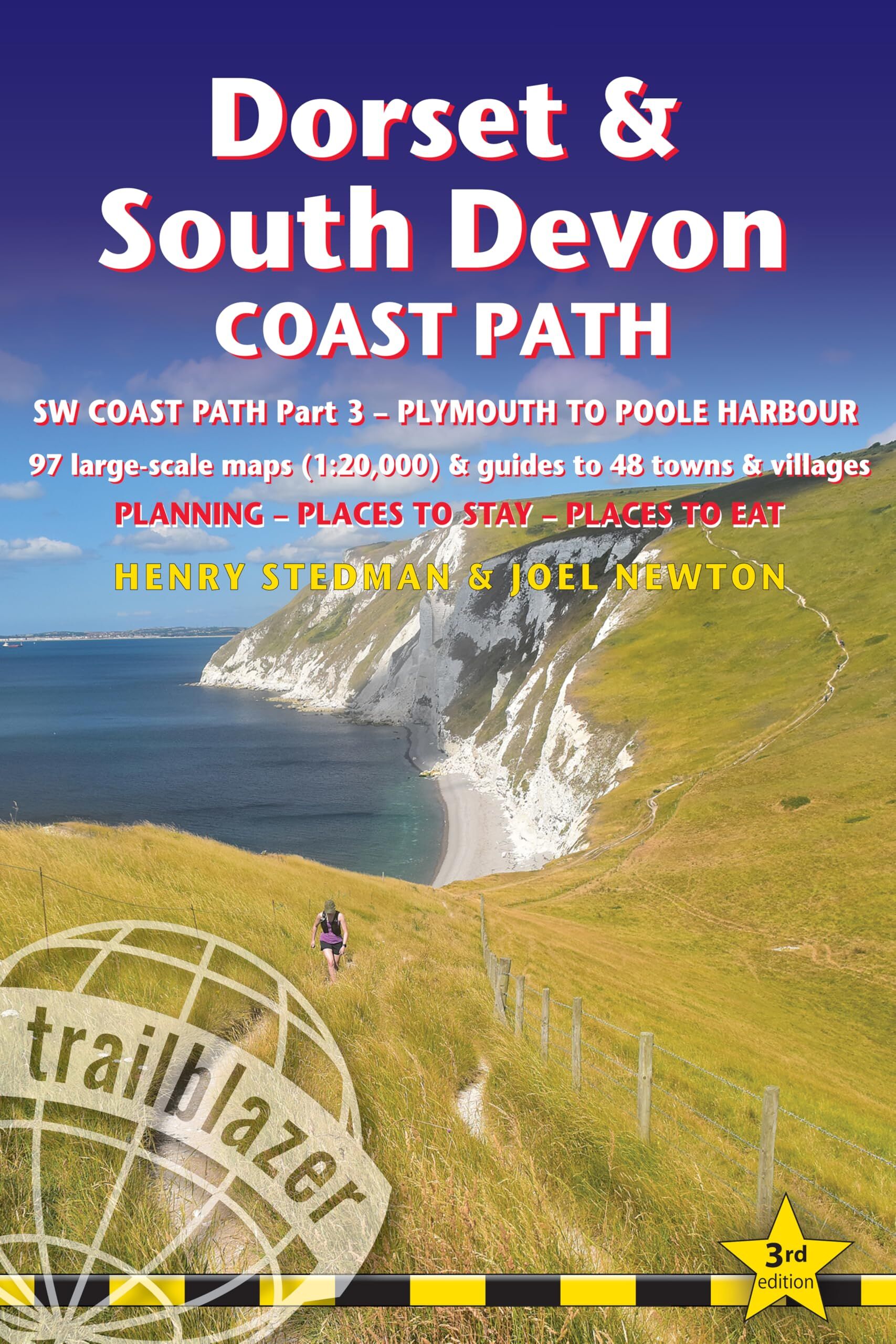 Henry Stedman Dorset & South Devon Coast Path, South West Coast Path Part 3 (Sw Coast Path, 3)