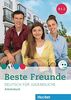 Beste Freunde B1/2: Deutsch für Jugendliche.Deutsch als Fremdsprache / Arbeitsbuch mit Audio-CD (BFREUNDE)