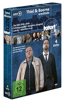 Tatort Münster - Thiel und Boerne ermitteln / Die Fälle 2018-2019 [4 DVDs]