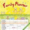 Familienplaner Cartoon 2022 - Broschürenkalender 30x30 cm (30x60 geöffnet) - Kalender mit Platz für Notizen - 6 Spalten - Bildkalender - Wandkalender: by Silke Leskien