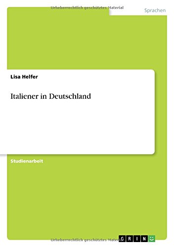 Italiener in Deutschland