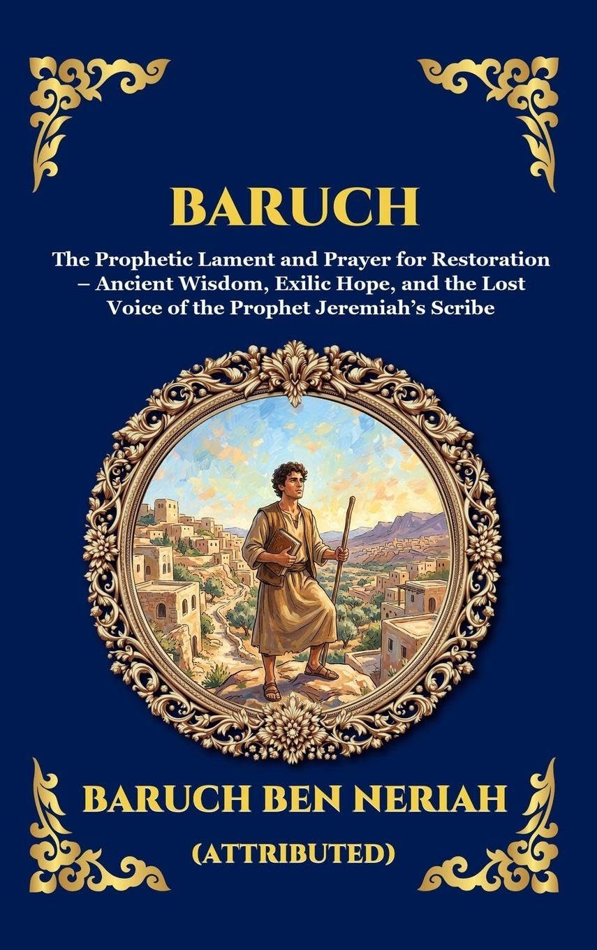 Baruch: The Prophetic Lament and Prayer for Restoration - Ancient Wisdom, Exilic Hope, and the Lost Voice of the Prophet Jeremiah's Scribe (Large Print Deluxe Hardcover Edition For Easy Reading)