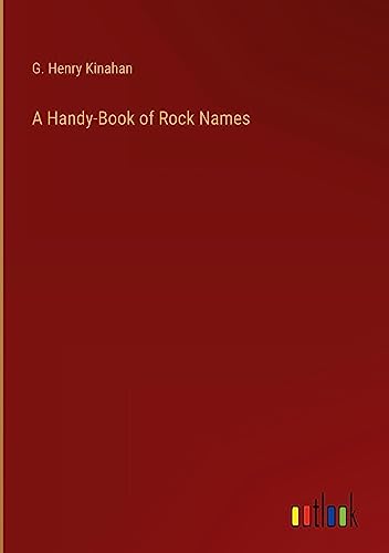 A Handy-Book of Rock Names
