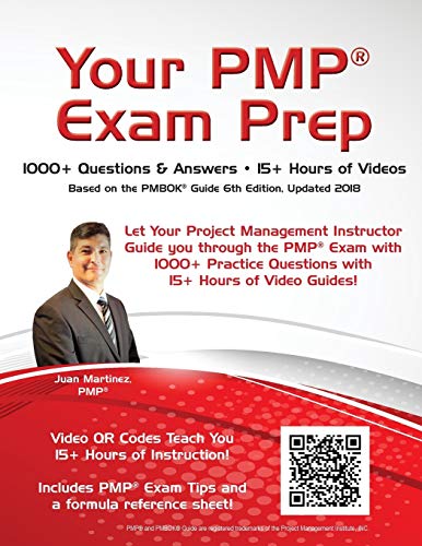 Your PMP® Exam Prep: 1000+ Q&A's - 15+ Hours of Videos