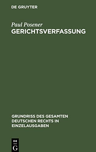 Gerichtsverfassung