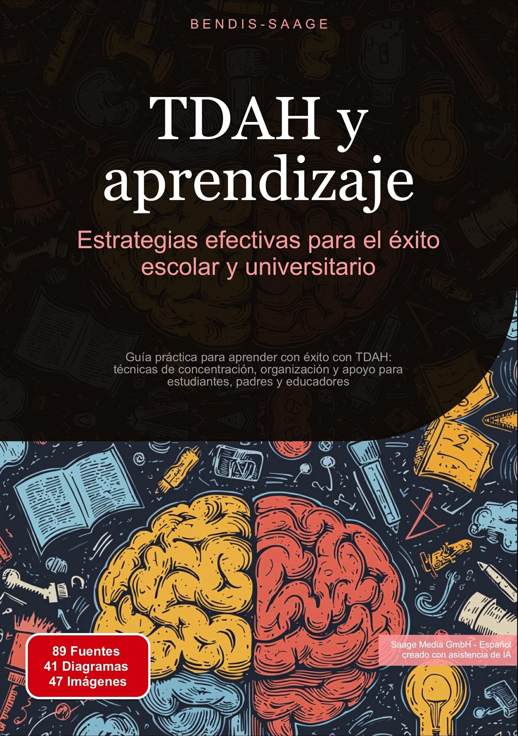 TDAH y aprendizaje: Estrategias efectivas para el éxito escolar y universitario: Guía práctica para aprender con éxito con TDAH: técnicas de ... y apoyo para estudiantes, padres y educadores