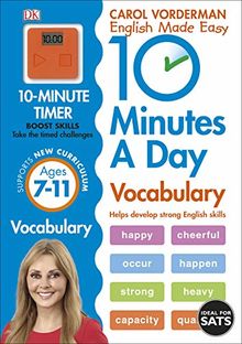 10 Minutes a Day Vocabulary Ages 7-11 Key Stage 2 (Made Easy Workbooks)