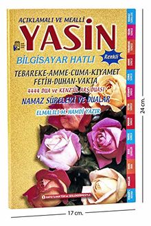 Yasin-i Serif Aciklamali: ve Mealli Orta Boy-Pembe