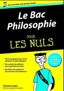 Le bac philosophie pour les nuls