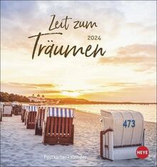 Zeit zum Träumen Postkartenkalender 2024