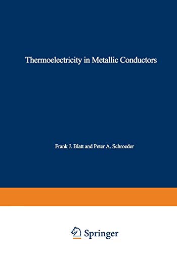 Thermoelectricity in Metallic Conductors