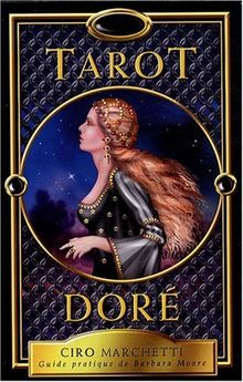 Tarot doré : Le livre et le jeu