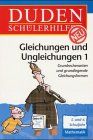 Duden Schülerhilfen, Gleichungen und Ungleichungen