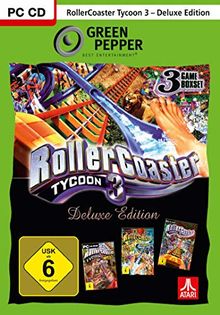 Rollercoaster Tycoon 3 Deluxe - Green Pepper - [PC]