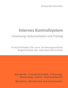 Internes Kontrollsystem - Umsetzung, Dokumentation und Prüfung: Praxisleitfaden für eine softwaregestützte Organisation der internen Kontrollen