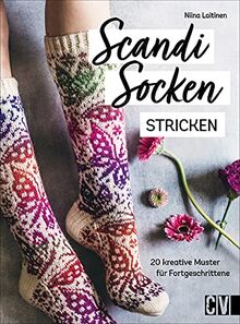Stricken: Scandi-Socken stricken. 20 kreative Muster für Fortgeschrittene. Für jede Jahreszeit das perfekte Modell.
