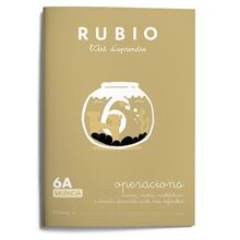 Operacions RUBIO 6A (valencià): SUMAR, RESTAR MULTIPLICAR I DIVIDI8R DECIMALS AMB MÈS DIFICULTAT (Operacions i Problemes RUBIO (valencià))