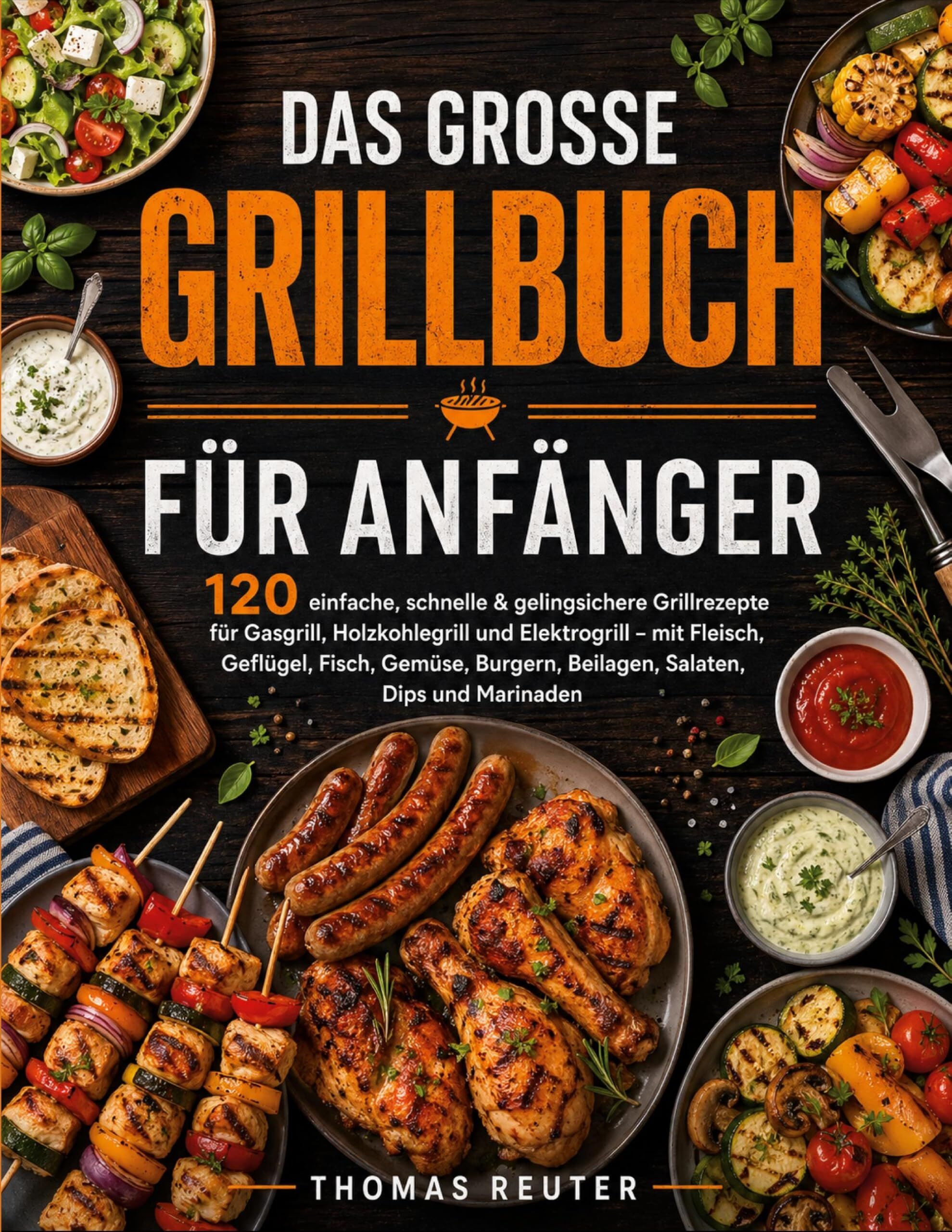 Das große Grillbuch für Anfänger - Neu