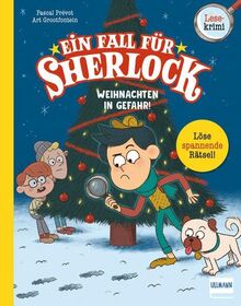 Ein Fall für Sherlock - Weihnachten in Gefahr!: Lesekrimi mit Sherlock Holmes und Watson mit 8 coolen Rätseln für Kinder ab 7 Jahren