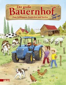 Pop-up-Bücher: Der große Bauernhof: Zum Aufklappen, Entdecken und Spielen