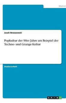 Popkultur der 90er Jahre am Beispiel der Techno- und Grunge-Kultur