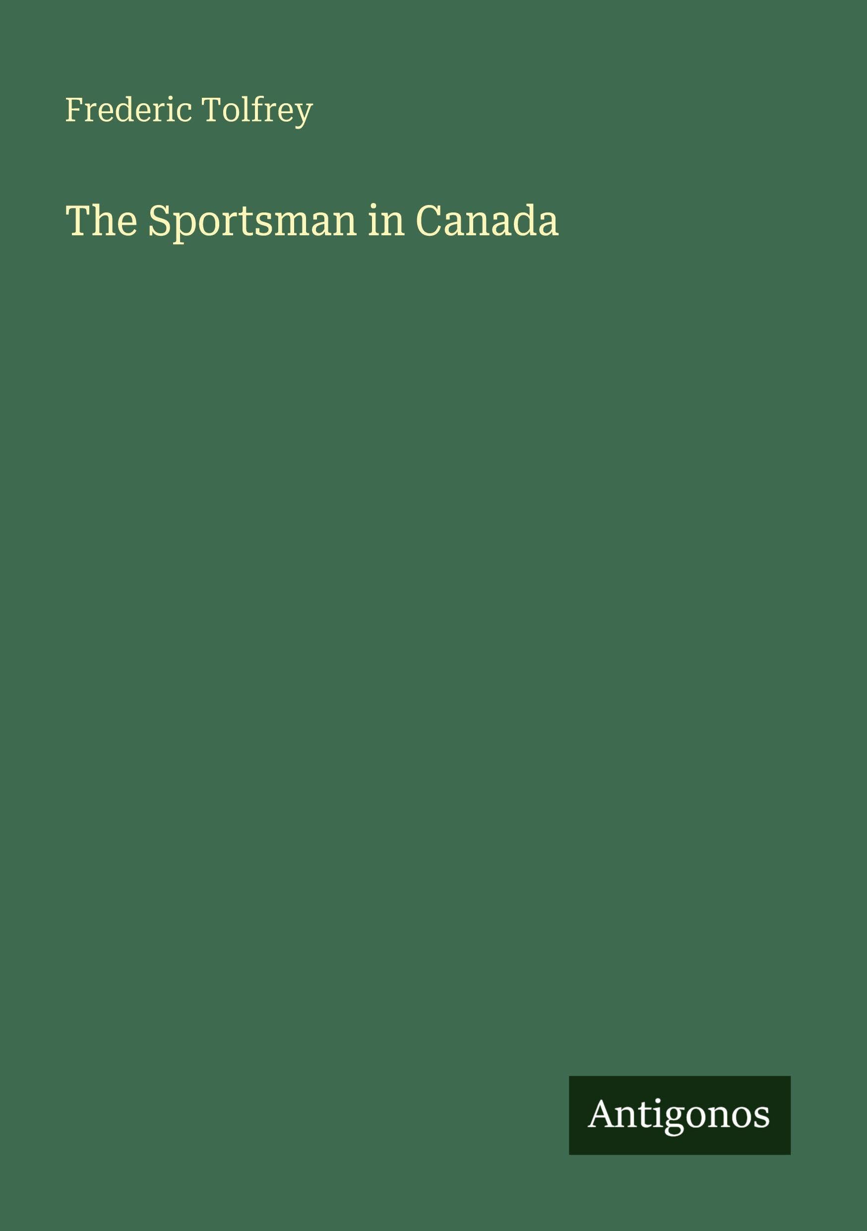 The Sportsman in Canada