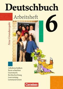 Deutschbuch - Neue Grundausgabe: 6. Schuljahr - Arbeitsheft mit Lösungen von Berghaus, Christoph, Biermann, Günther | Buch | Zustand gut