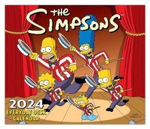 The Simpsons 2024: Original Danilo-Tagesabreißkalender [Kalendar]