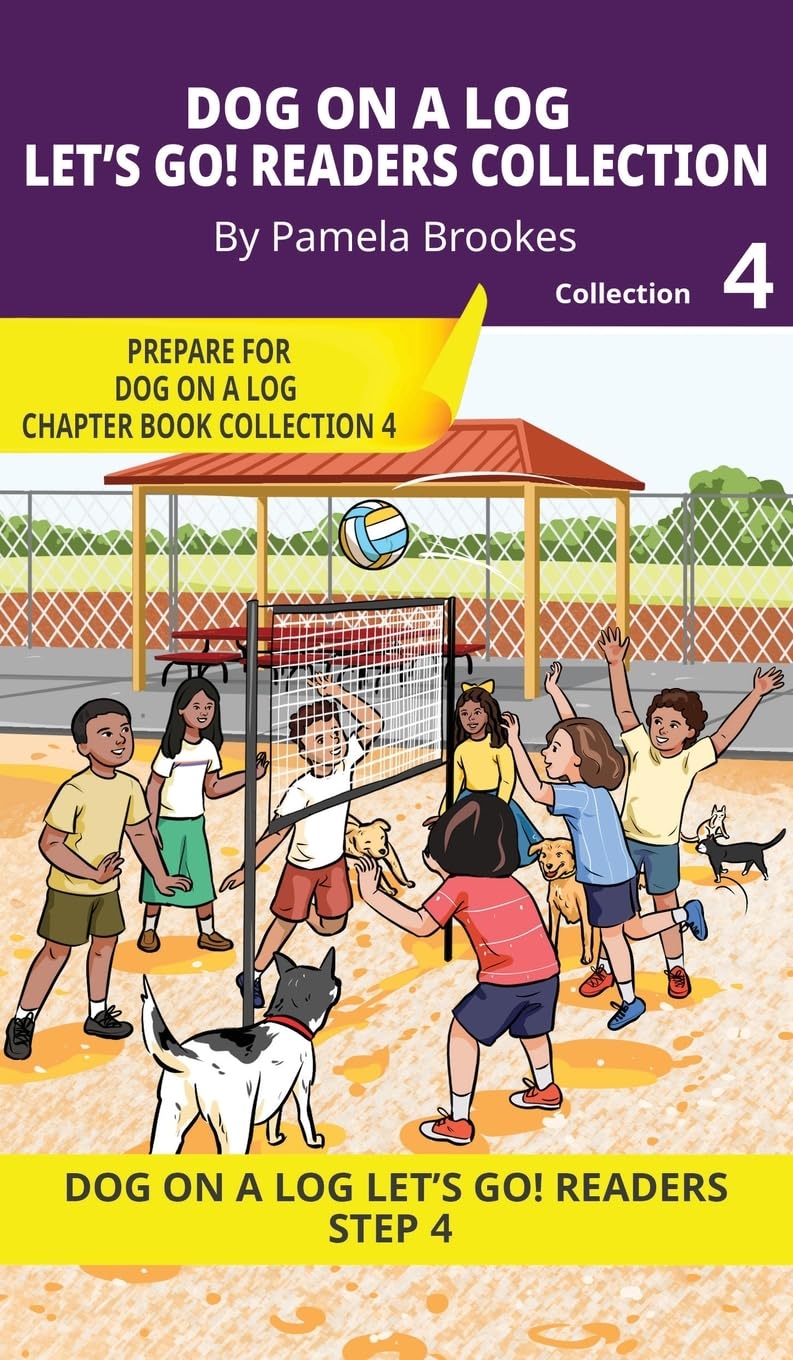 Let's Go! Readers Collection 4: Short Decodable Books Prepare Students for Reading DOG ON A LOG Decodable Chapter Books. For Beginning Readers and Students with Dyslexia. (Step 4-Consonant Blends)