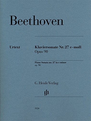 Klaviersonate Nr. 27 e-moll op. 90