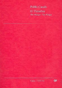 Casals: El Pessebre (Die Krippe). Klavierauszug