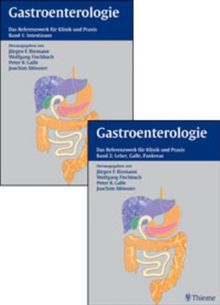 Gastroenterologie: Band 1: Intestinum, Band 2: Leber, Galle, Pankreas