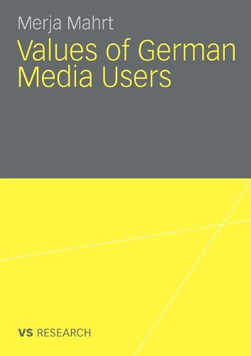 Values Of German Media Users: 1986 - 2007