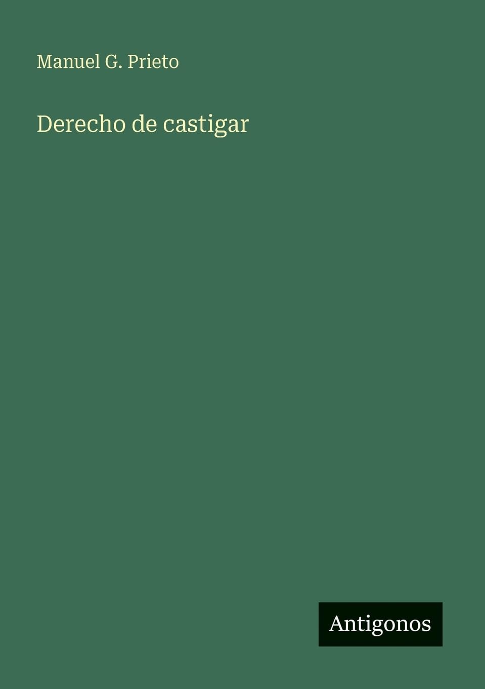 Derecho de castigar