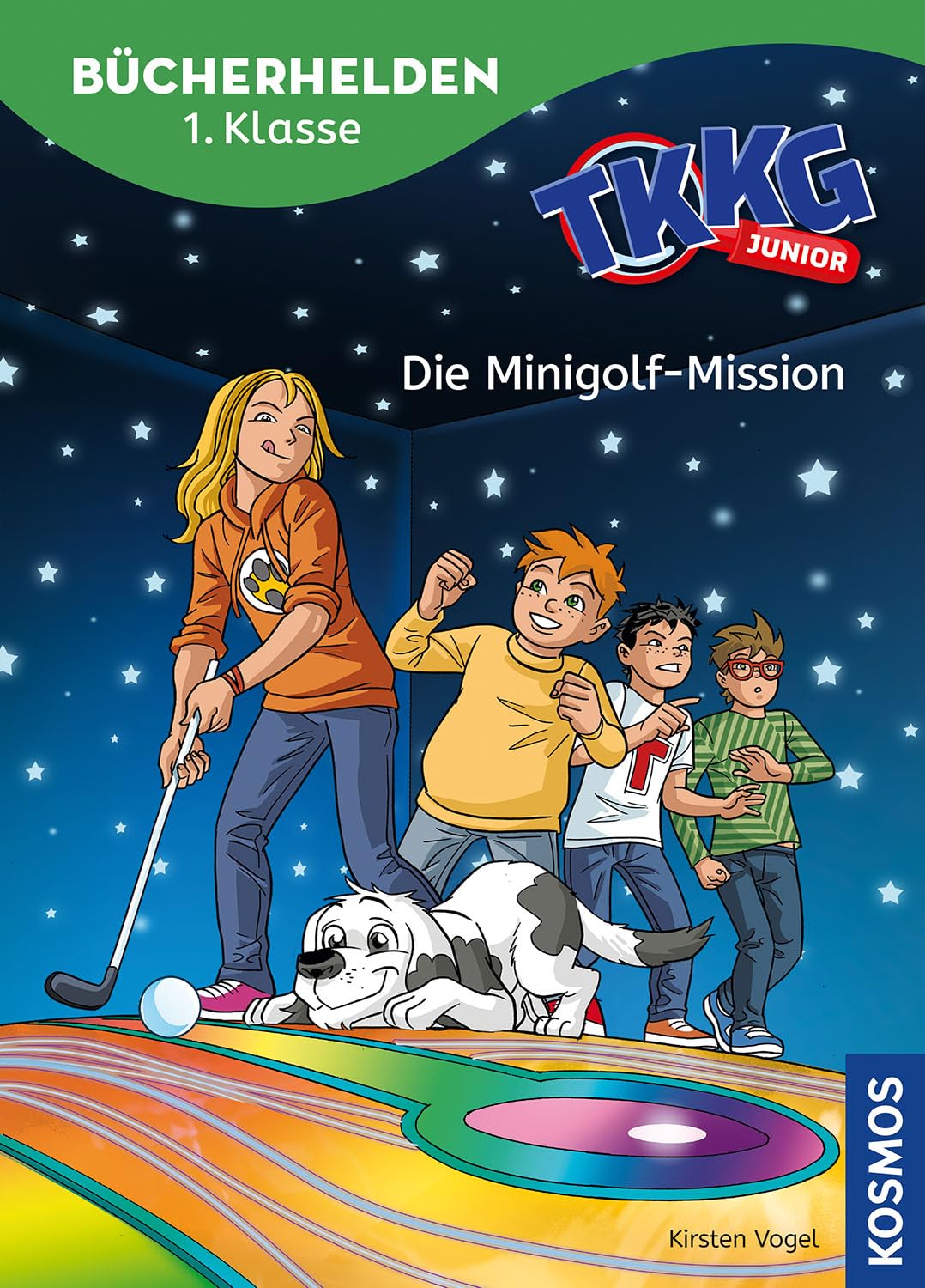 TKKG Junior, Bücherhelden 1. Klasse, Die Minigolf-Mission: Leicht lesen lernen - Spannende Detektivgeschichten mit TKKG - Kinderbuch für Erstleser ab 6 Jahren