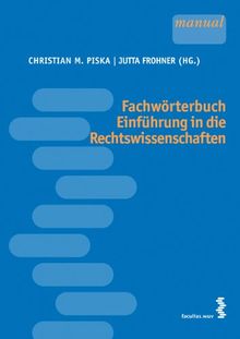 Fachwörterbuch zur Einführung in die Rechtswissenschaft