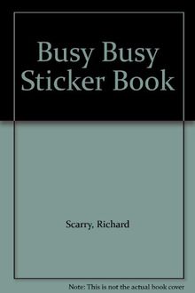 Busy Busy Sticker Book
