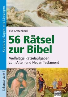 Kreuzworträtsel zur Bibel: Vielfältige Rätselaufgaben zum Alten und Neuen Testament